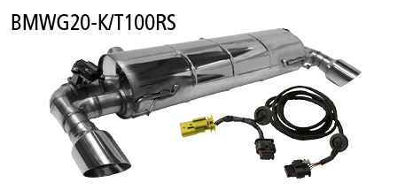 Bastuck BMWG20-K/T100RS BMW 3er G20 / G21 3er G20 / G21 320i / 330i ab 2019 Endschalldämpfer mit Ein