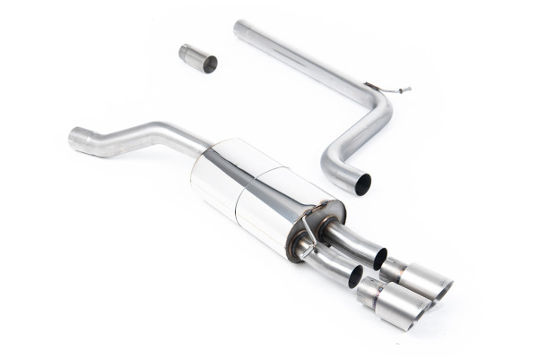 Milltek SSXVW558 Cat-back Twin 90mm GT90 passend für: Volkswagen Polo GTI 2.0 TSI (AW - 5 Door) - No