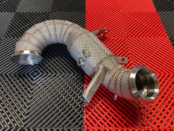 EXH Downpipe V3 Kat Ersatz Mercedes A45 AMG S / CLA45 S / AMG C118/X118 OPF/GPF