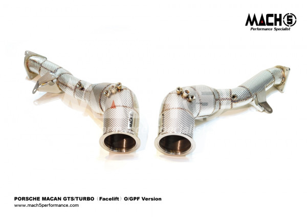 Mach5 Downpipe Porsche Macan GTS / Turbo S 2,9T EA839 Catless