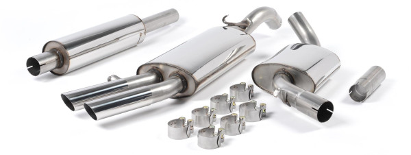 Milltek MCXVW202 Front Pipe-back Polished passend für: Volkswagen Golf Mk2 GTI 8v (1984 - 1992)