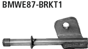 Bastuck BMWE87-BRKT1 BMW 1er E81 / 1er E87 130i Halter vorne links für Endschalldämpfer