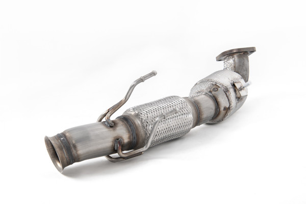 Milltek SSXFD211 HJS Tuning ECE Downpipes - Ford Focus Mk3 RS 2.3-litre EcoBoost 4wd 5-Door Hatchba