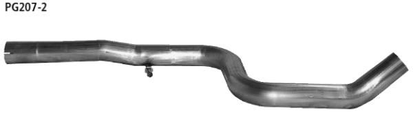 Bastuck PG207-2 Peugeot 207 Verbindungsrohr