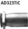 Bastuck AD323TiC BMW 3er E36 Compact 323ti Compact Adapter Komplettanlage auf Kat