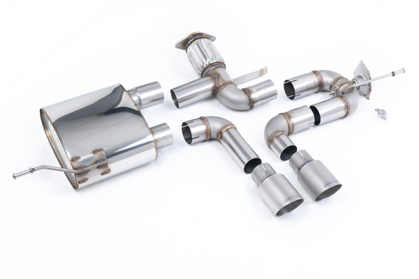 Milltek SSXRN428 Cat-back Twin 90mm GT90 passend für: Renault / Alpine A110 A110S 1.8TCe (S Models o