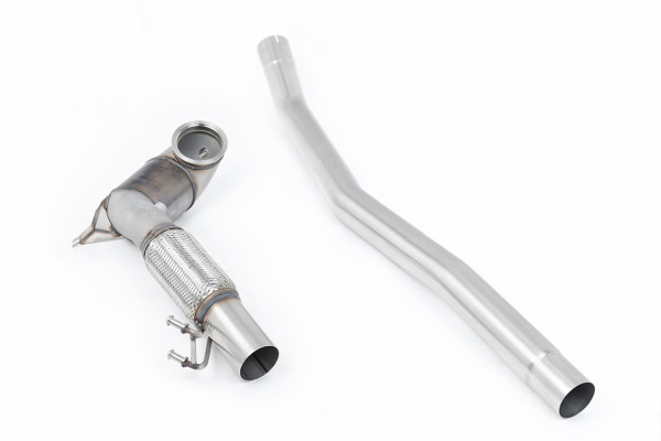 Milltek SSXVW731 Large Bore Downpipe and Hi-Flow Sports Cat passend für: Volkswagen Arteon 2.0TSI 2