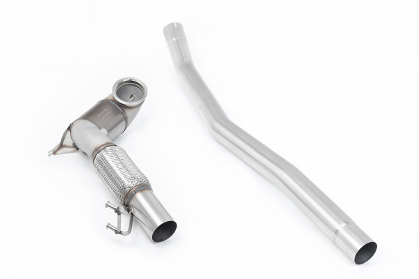 Milltek SSXVW729 Large Bore Downpipe and Hi-Flow Sports Cat passend für: Volkswagen Arteon 2.0TSI 2