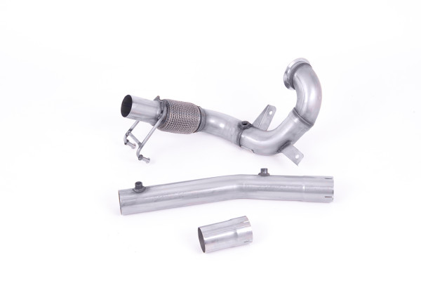 Milltek SSXVW561 Large-bore Downpipe and De-cat - Audi A1 40TFSI 5 Door 2.0 (207PS) with OPF/GPF (2