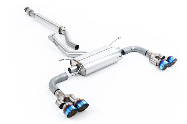 Milltek SSXTY165 Secondary Cat-back 100mm GT100 passend für: Toyota GR86 2.4 Litre (2022 - 2026)