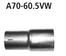 Bastuck A70-60.5VW Skoda Octavia III Octavia III 5E RS TDI Adapter Endschalldämpfer