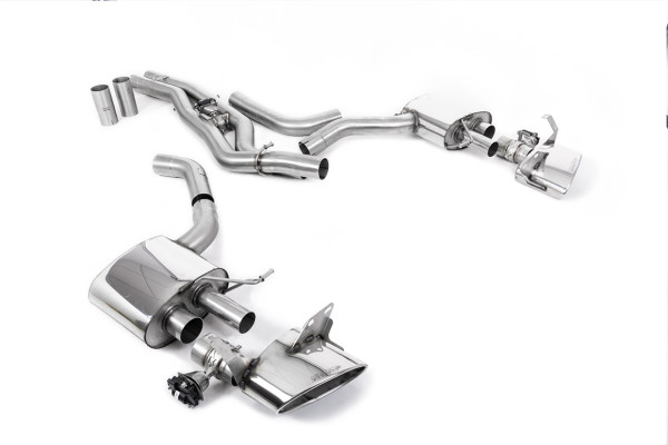 Milltek SSXAU862 Front Pipe-back - Audi RS7 C8 4.0 V8 bi-turbo (OPF/GPF Models) (2019 - 2022)