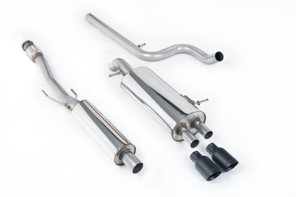 Milltek SSXCN103 Cat-back Twin 80mm GT80 passend für: Citroen DS3 1.6 THP 16V DSport (2010 - 2019)