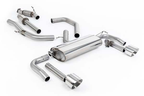 Milltek SSXHY193 Cat-back 139mm GT passend für: Hyundai / Kia Elantra N 2.0L Turbo 275hp (Non-OPF/GP