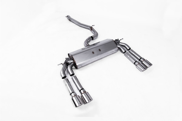 Milltek SSXAU473 Cat-back passend für: Audi S3 2.0 TFSI quattro Saloon & Cabrio 8V/8V.2 (Non-GPF Eq