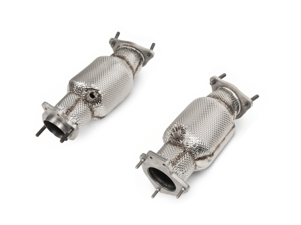 Akrapovic Link Pipe Set mit Kat Chevrolet Corvette Stingray (C8)