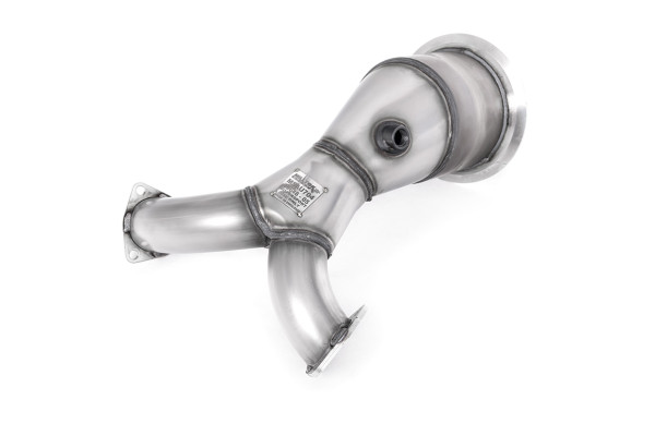 Milltek SSXAU673 Hi-Flow Sports Cat and Downpipe - Audi S5 3.0 V6 Turbo Coupe Only B9 (Sport Diff M