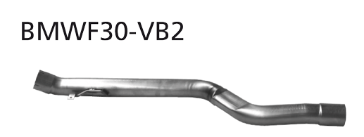 Bastuck BMWF30-VB2 BMW 4er F32/F33/F36 4er F32/F33/F36 2.0l Turbo Facelift ab 2015 Verbindungsrohr v