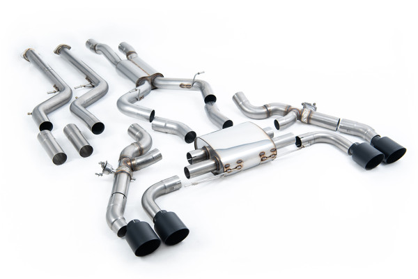 Milltek SSXBM1256 Downpipe-back 115 GT passend für: BMW X4 X4M / X4M Comp (G02) 3.0 (with OPF/GPF S5
