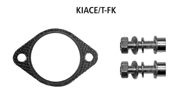 Bastuck KIACE/T-FK Hyundai i30 i30 GDH 1.6l Turbo Flanschdichtungskit bestehend aus Flanschdichtung