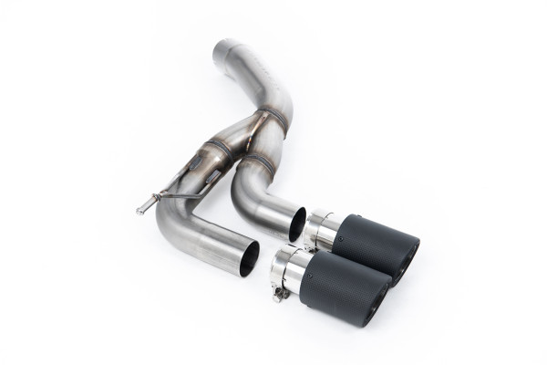 Milltek SSXLR167 Rear Silencer(s) 90mm Carbon Jet passend für: Land Rover / Range Rover Defender D20