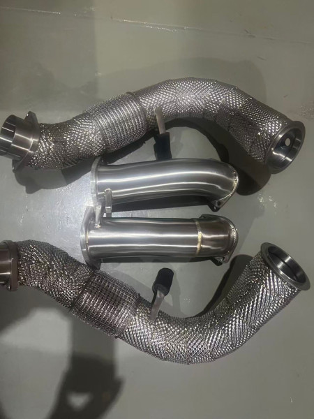 EXH 200 Zellen Downpipes V2 passend für: BMW M5 G90 / G99 S68