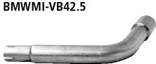 Bastuck BMWMI-VB42.5 BMW Mini R50 Mini R50 (ab. Bj. 2001) Querschalldämpfer Verbindungsrohr Endschal