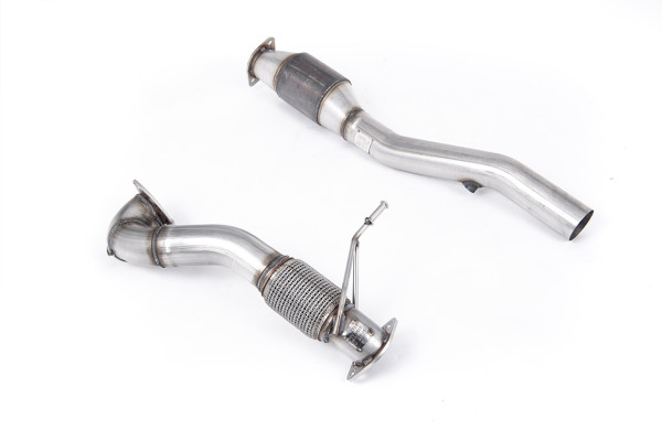 Milltek SSXAU431 Large Bore Downpipe and Hi-Flow Sports Cat passend für: Audi TT 180 / 225 quattro