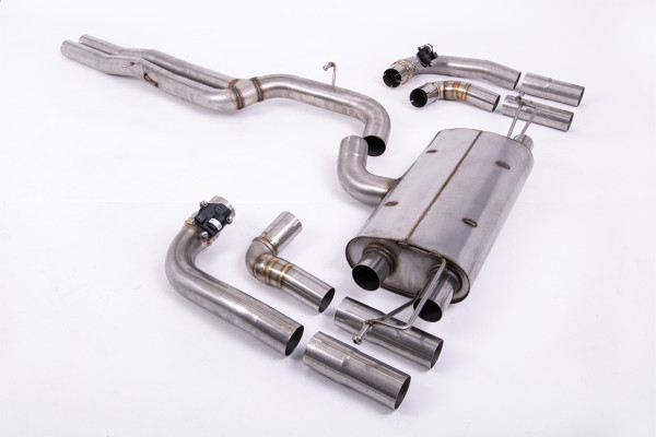 Milltek SSXAU967 Particulate Filter-back passend für: Audi RS3 Saloon/Sedan 400PS (8Y MQB EVO) - OP