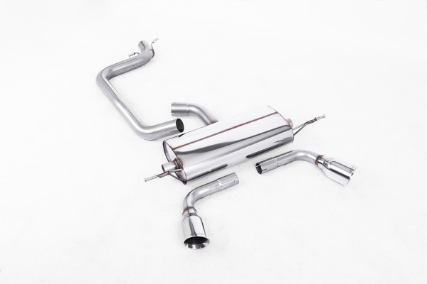 Milltek SSXAU235 Cat-back Single 100mm GT100 passend für: Audi TT Mk2 2.0 TFSi 2WD (2006 - 2011)