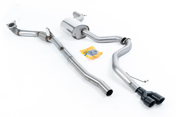 Milltek SSXVW319 Turbo-back excluding Hi-Flow Sports Cat Twin 80mm GT80 passend für: Volkswagen Jett