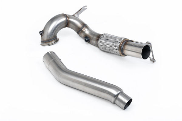 Milltek SSXVW764 Large-bore Downpipe and De-cat passend für: Volkswagen Golf Mk8 GTi (245ps Non-GPF