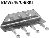 Bastuck BMWE46/C-BRKT BMW 3er E46 Compact 316i / 318i / 320i Compact Halter für Endschalldämpfer BMW