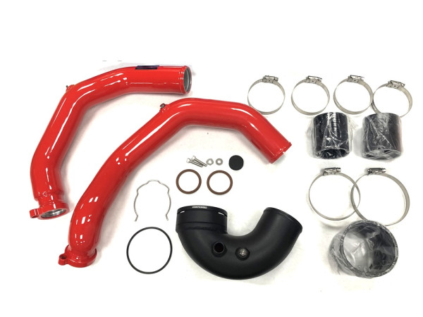 SG-71350-FR FTP BMW S55 M3 M4 Charge / Boost Pipe Set F80 F82 F83 Ferrari Red