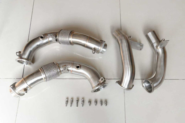 EXH Downpipe V1 passend für: BMW M850i G14 / G15 / G16 M550i OPF Catless