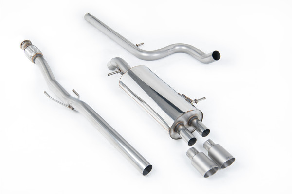 Milltek SSXCN106 Cat-back Twin 80mm GT80 passend für: Citroen DS3 1.6 THP 16V DSport (2010 - 2019)