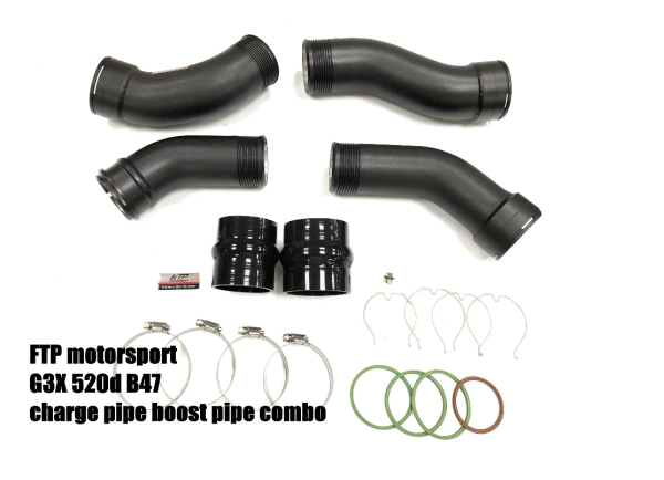SG-71426 FTP BMW G3X 520d B47 Diesel charge pipe boost pipe combo