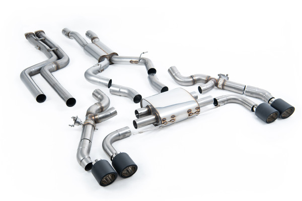 Milltek SSXBM1218 Downpipe-back 115 JET passend für: BMW X3 X3M / X3M Comp (G01) 3.0 (with OPF/GPF S