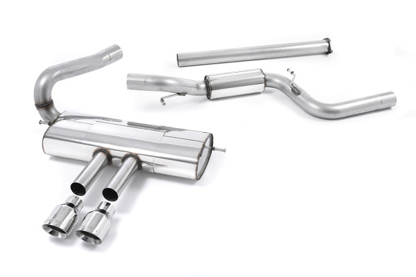 Milltek SSXFD122 Cat-back Dual GT100 passend für: Ford Focus Mk3 ST 2.0-litre EcoBoost Estate / Seda