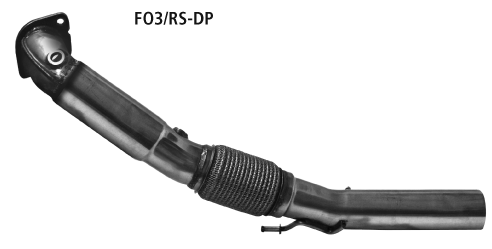 Bastuck FO3/RS-DP Ford Focus 3 Focus 3 RS Ersatzrohr für Performance Katalysator (Dieser Artikel ist