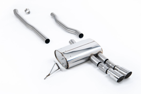 Milltek SSXM482 Cat-back Twin 90mm GT90 passend für: New Mini Mk3 (F55) Mini Cooper S 2.0 Turbo - 5