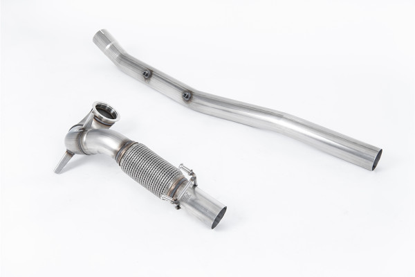 Milltek SSXVW511 Large-bore Downpipe and De-cat - Volkswagen T-Roc R 2.0TSI 300ps (with OPF/GPF) (2