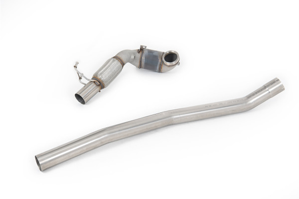 Milltek SSXVW711 Large Bore Downpipe and Hi-Flow Sports Cat passend für: Volkswagen Golf Mk7.5 R 2.