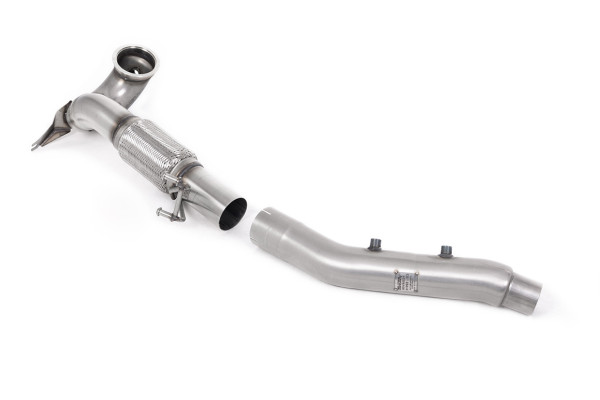 Milltek SSXVW666 Large-bore Downpipe and De-cat - Seat Leon Cupra Leon 2.0TSI 245ps (MQB Evo - OPF/