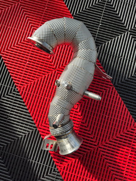 EXH Downpipe V3 passend für: Mercedes M256 3,0 GT53 GLE53 E53 CLS53 Catless OPF Modell