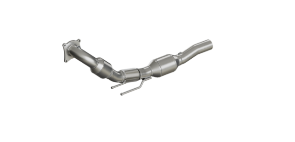 90951105 HJS ECE Downpipe / Kat A3 II / Seat Leon Cupra II / Octavia RS II / VW Golf V-VI GTI 1.8 /
