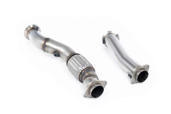 Milltek SSXBM1334 Large-bore Downpipes and Cat Bypass Pipes passend für: BMW 3 Series G80/G81 M3 &