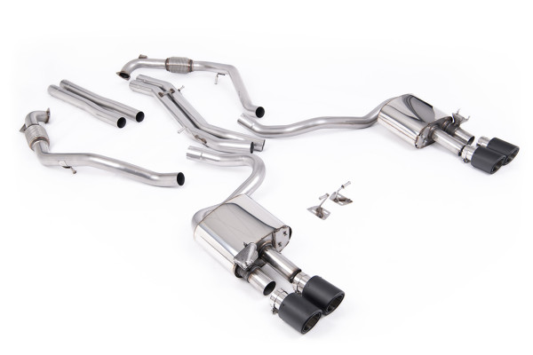 Milltek SSXAU1117 Cat-back 102 Jet passend für: Audi S5 3.0 V6 Turbo Sportback B9 (NON GPF ONLY - Sp