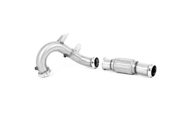 Milltek SSXMZ155 Large-bore Downpipe and De-cat - Mercedes CLA-Class CLA45 & 45S AMG 2.0 Turbo Coup