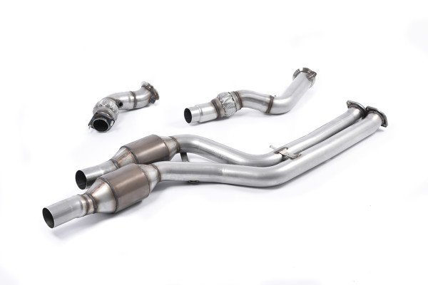 Milltek SSXBM1030 Downpipes 200 Zellen Race - BMW F82 F83 M4 Coupe / Cabrio